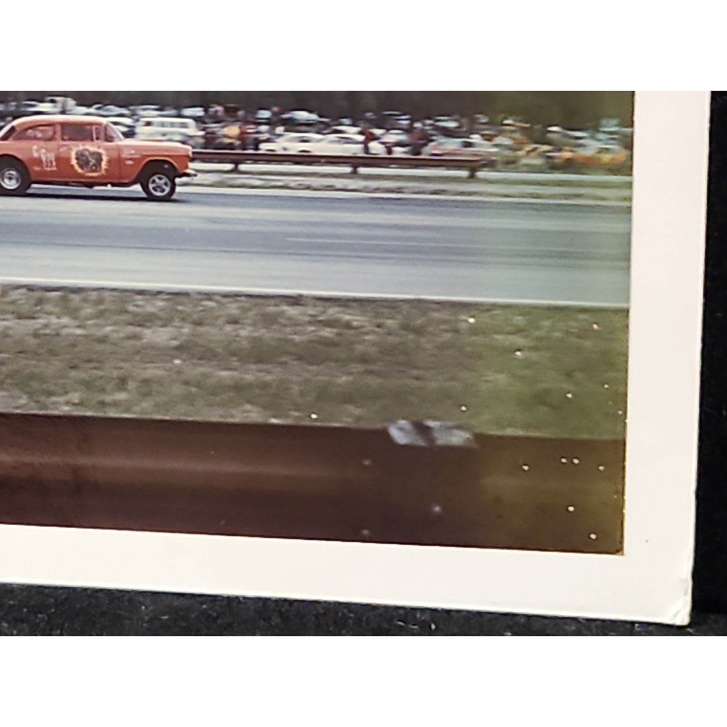 Vintage Red Baron D/Gas 1955 Chevy Drag Racing Photo 04-23-1967