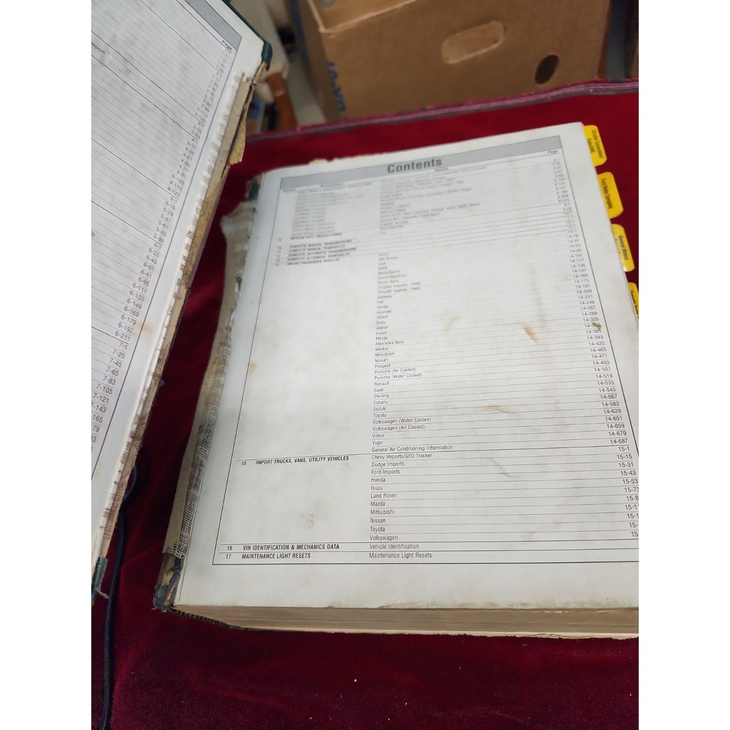 CHILTON LABOR GUIDE MANUAL 1979 TO 1998 PROFESSIONAL TECHNICIANS EDITION