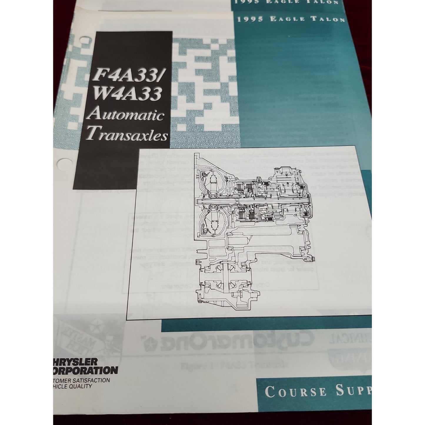 Chrysler Eagle Talon Course Student Books And Supplements 6 Books Total