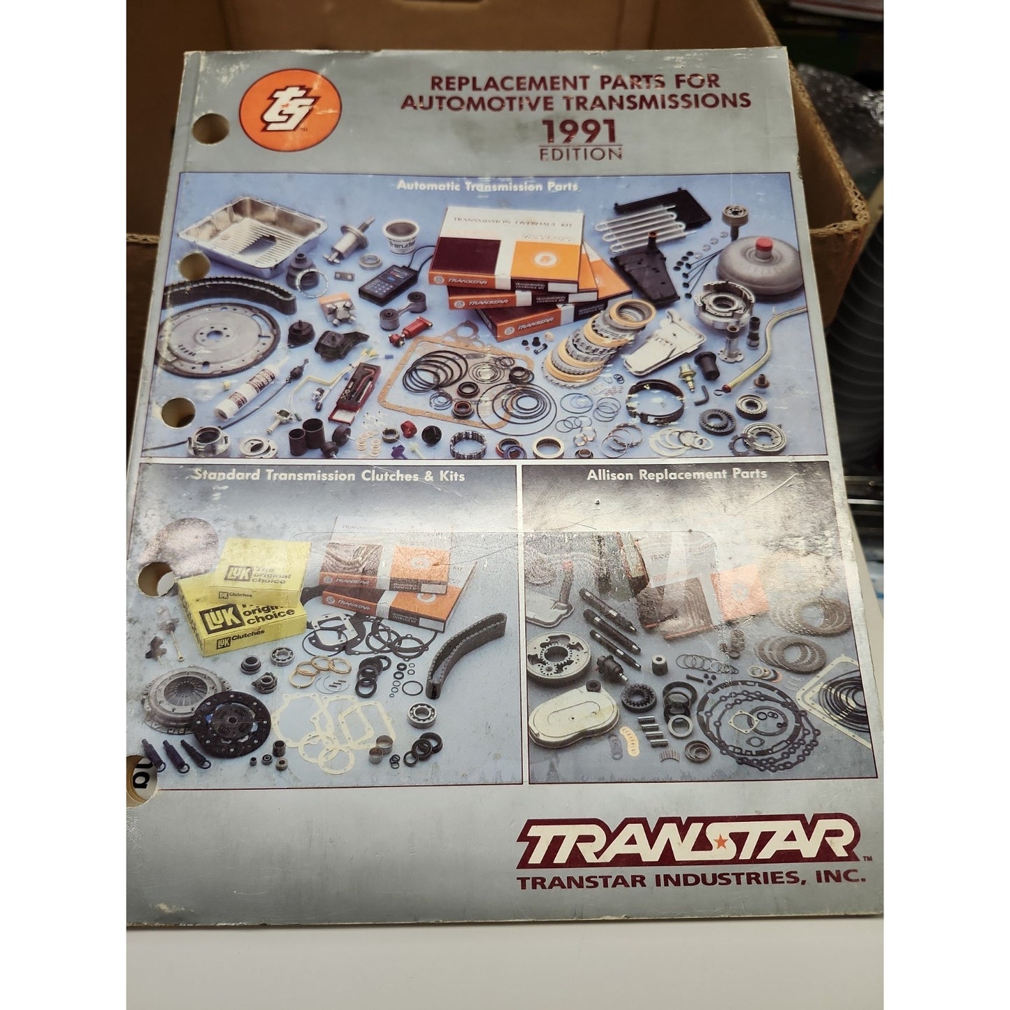 TRANSTAR REPLACEMENT PARTS FOR AUTOMOTIVE TRANSMISSIONS 1991