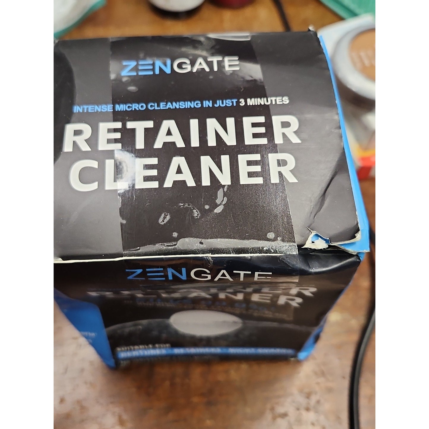 ZENGATE Retainer Cleaner Tablets Quick 3-Minute Clean for Dentures Retainers