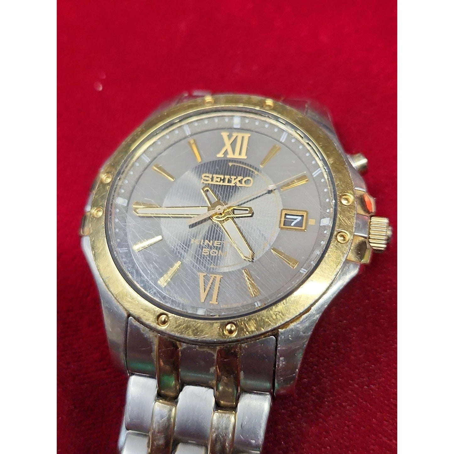 Seiko Model 5m62-0cx0 Men's Watch