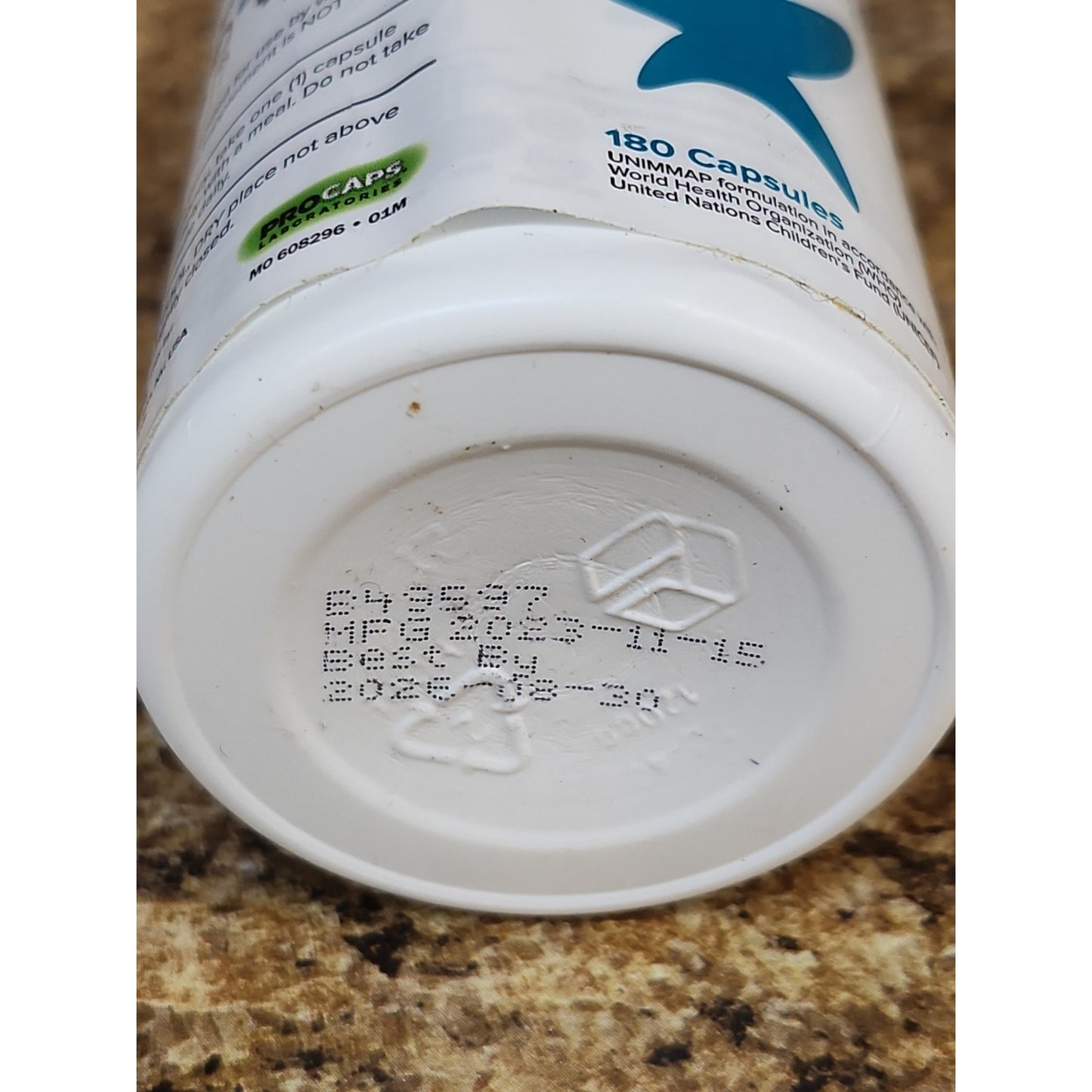 Vitamin Angels Women's Prenatal Vitamin-Mineral Supplement 180ct 8/2026