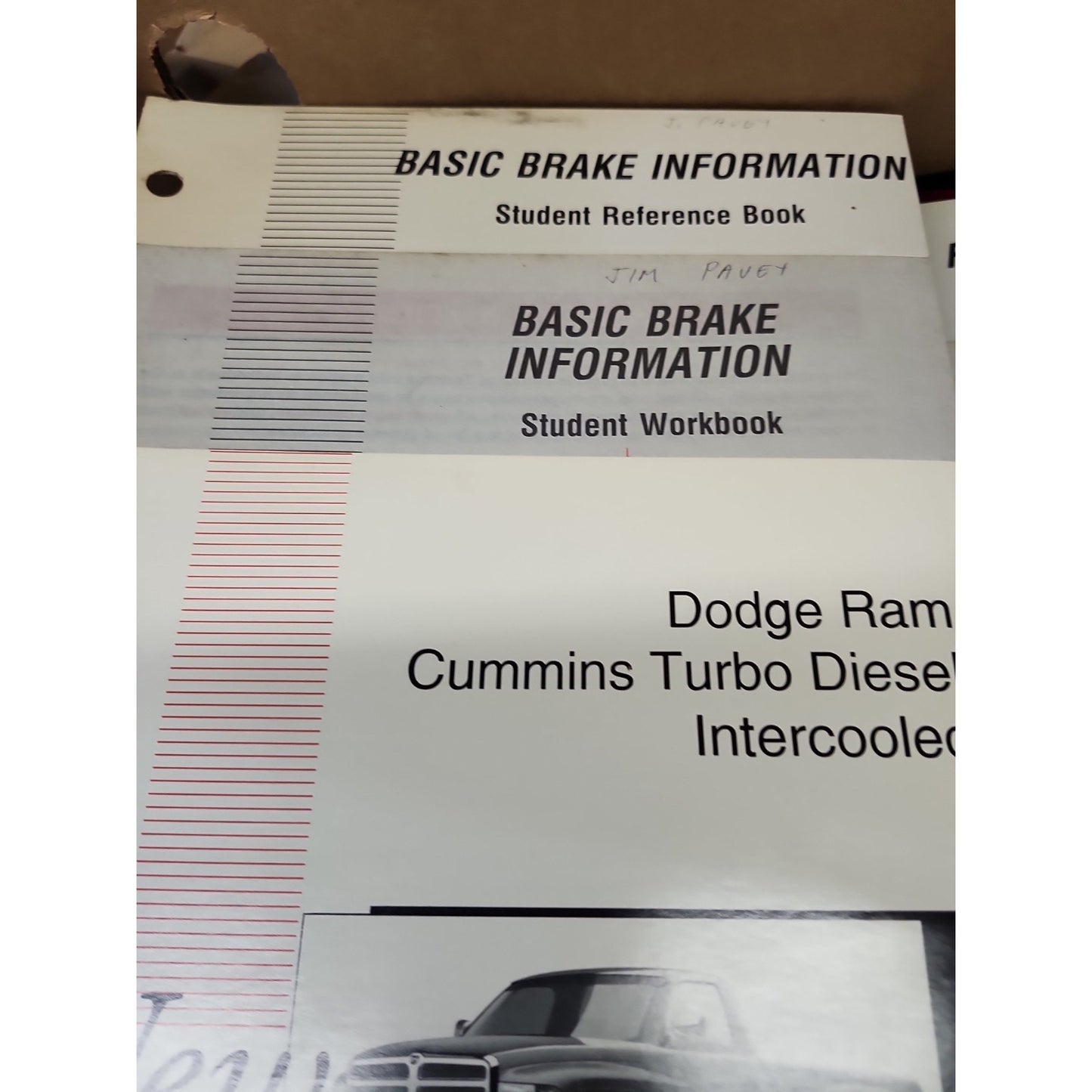 Chrysler Dodge Ram Course Student Books And Supplements 8 Books Total