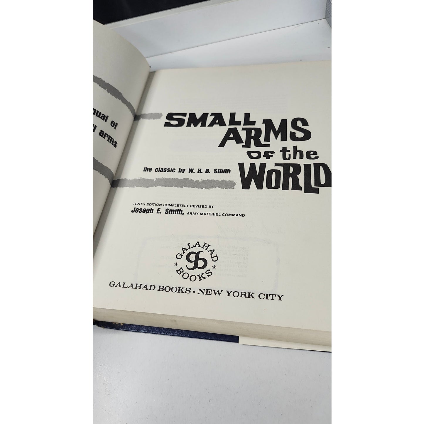 Vintage Small Arms of the World 10th Revised Edition 1973 Hardcover Smith Book