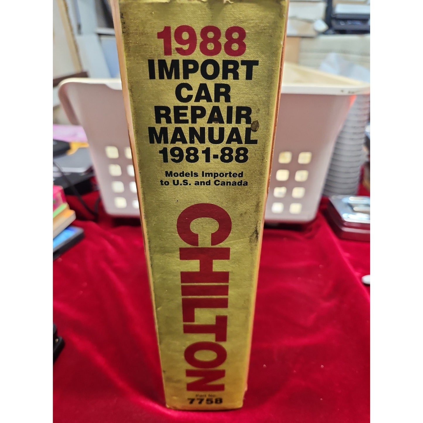 Chiltons Import Car Shop Manual 1981-1988 Chilton Repair Service