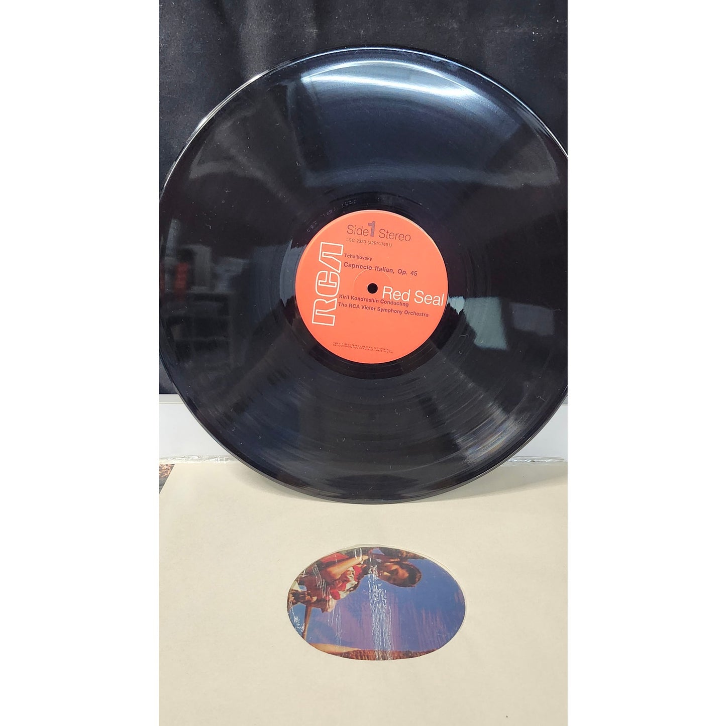RCA Red Seal Tchaikovsky Capriccio Italien Rimsky Korsakoff Record LP LSC2323