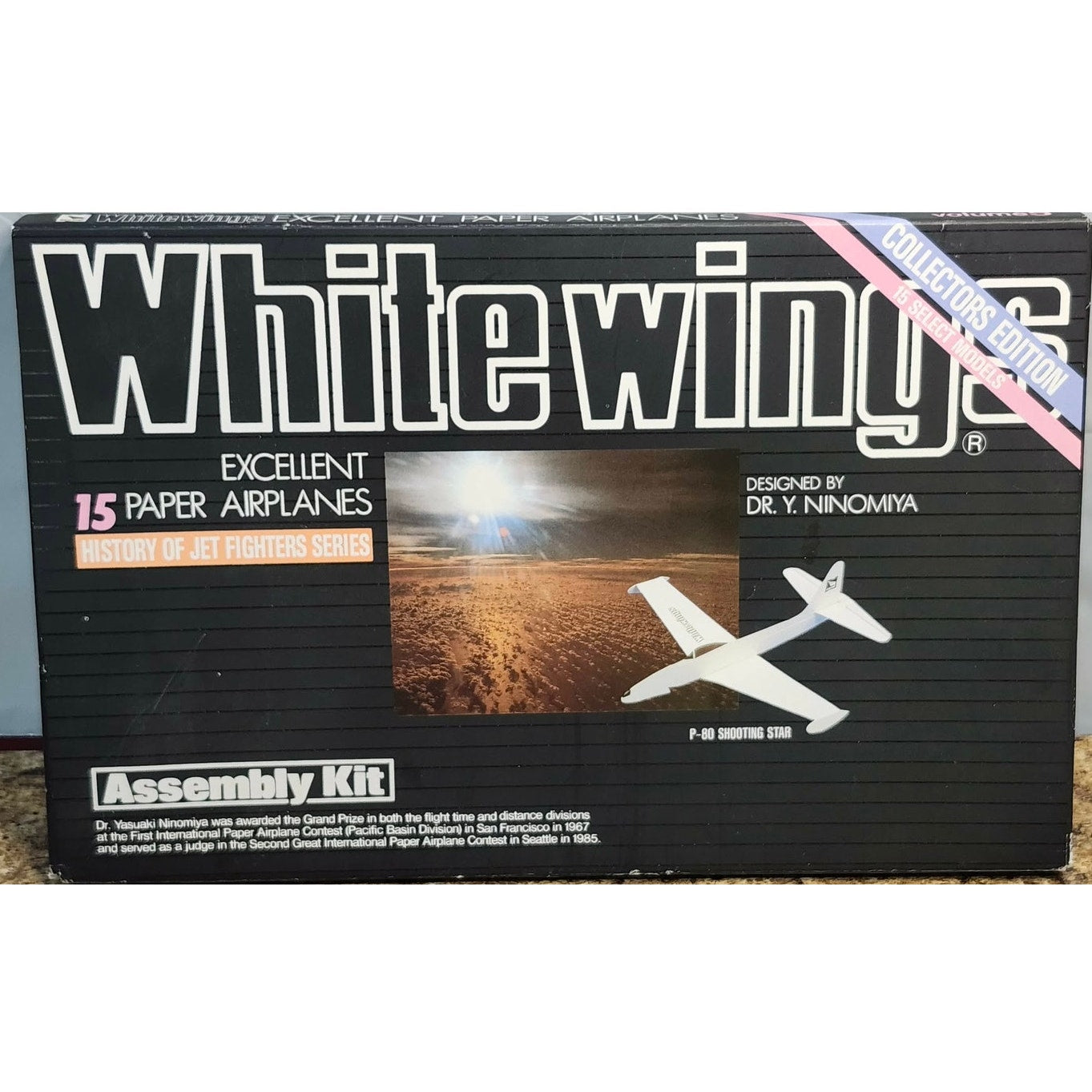 White Wings Excellent 15 Papers Airplanes History Of Jet Fighters Assembly Kit