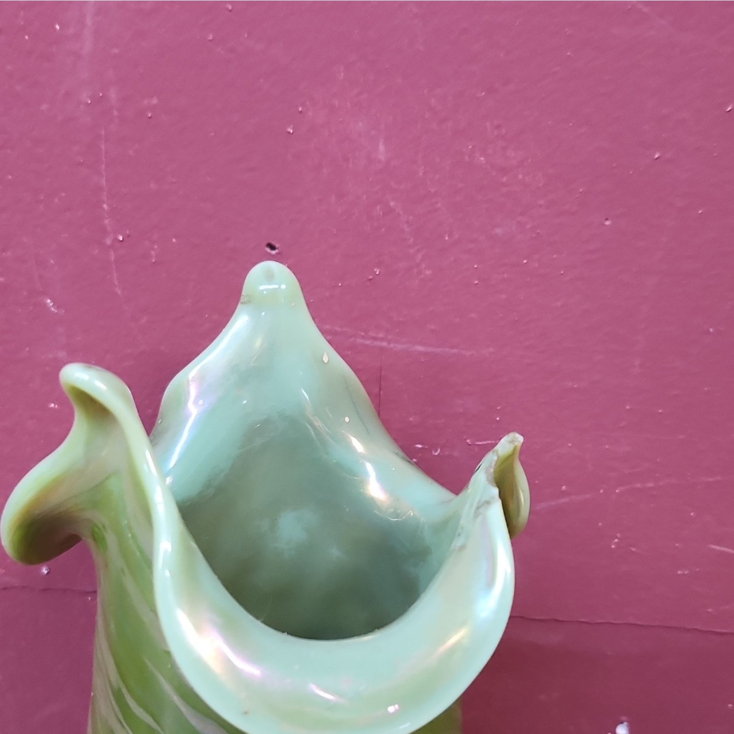 Art Nouveau Bohemian Art Glass Vase By Josef Rindskopf C. 1900