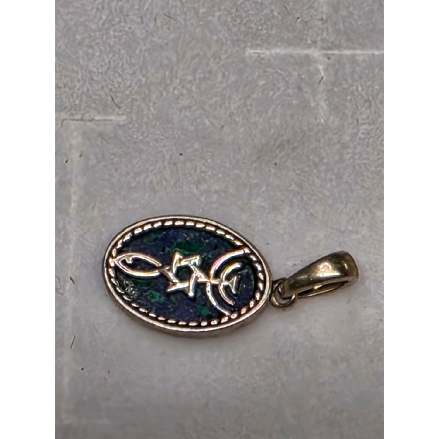 Vintage 925 Sterling Silver Star of David Pendant Jewish Religious Charm
