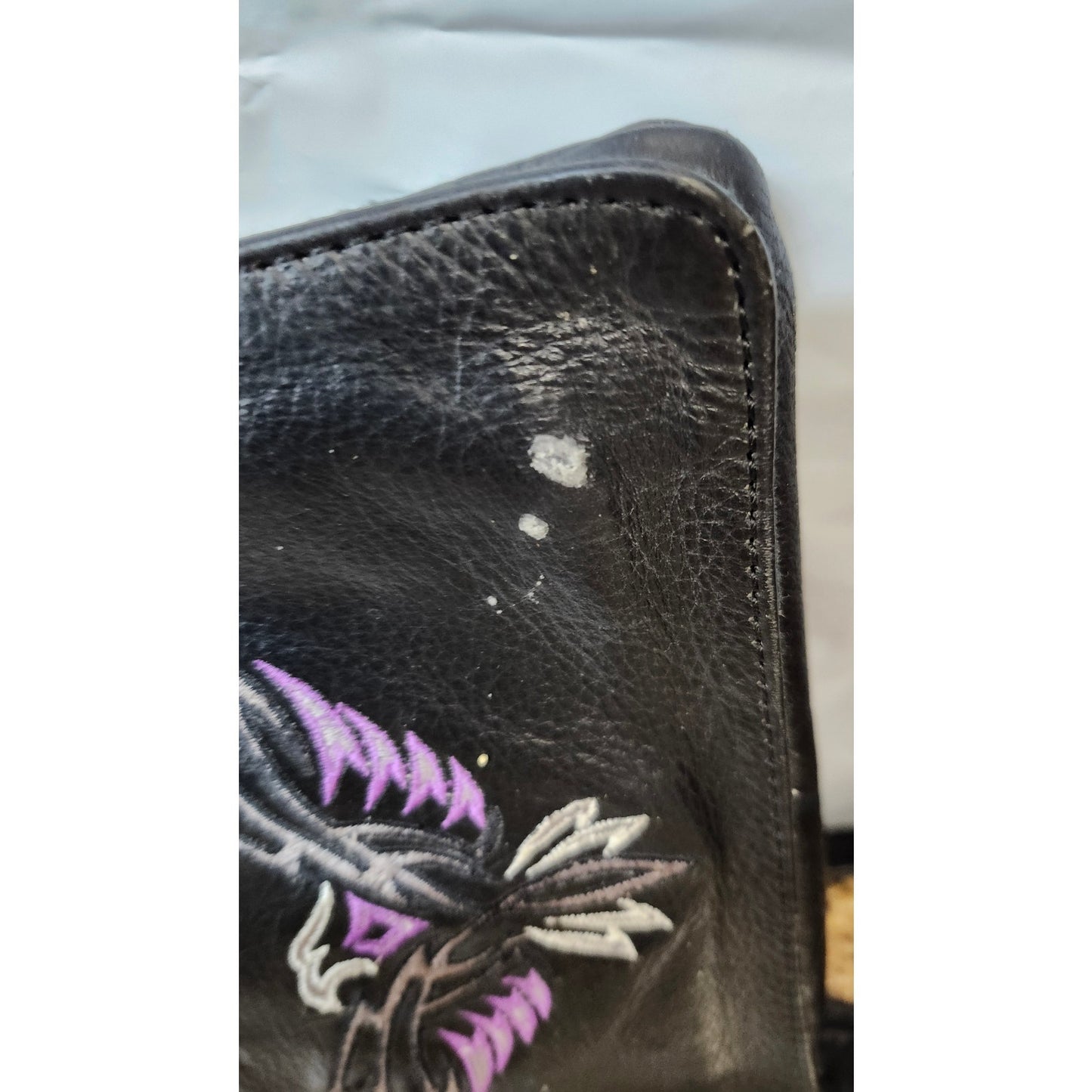 Hot Leathers CPE2006 Tribal Eagle Embroidered Bag Ladies Clip Pouch Purse 8X5X1