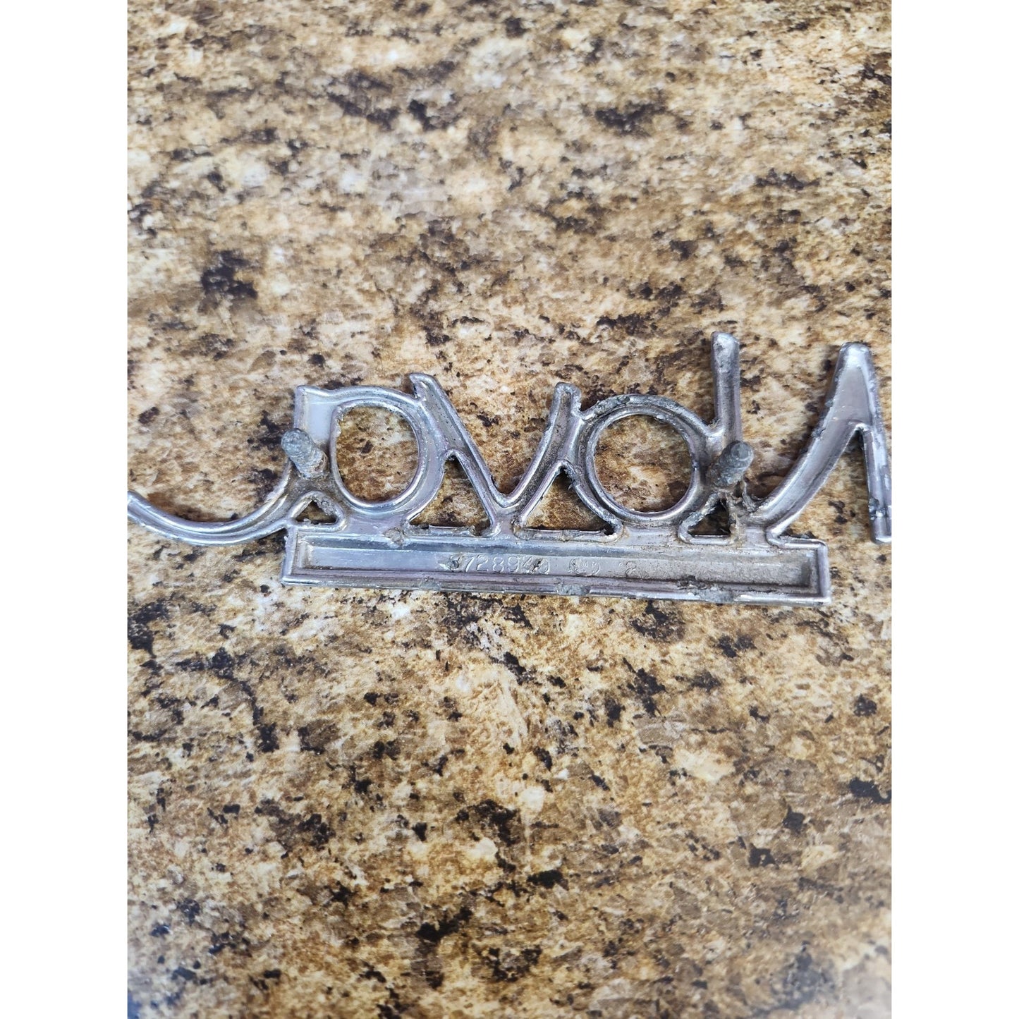 Vintage 1968-1972 Chevy Nova By Chevrolet Trunk Lid Emblem Badge OEM #8728940