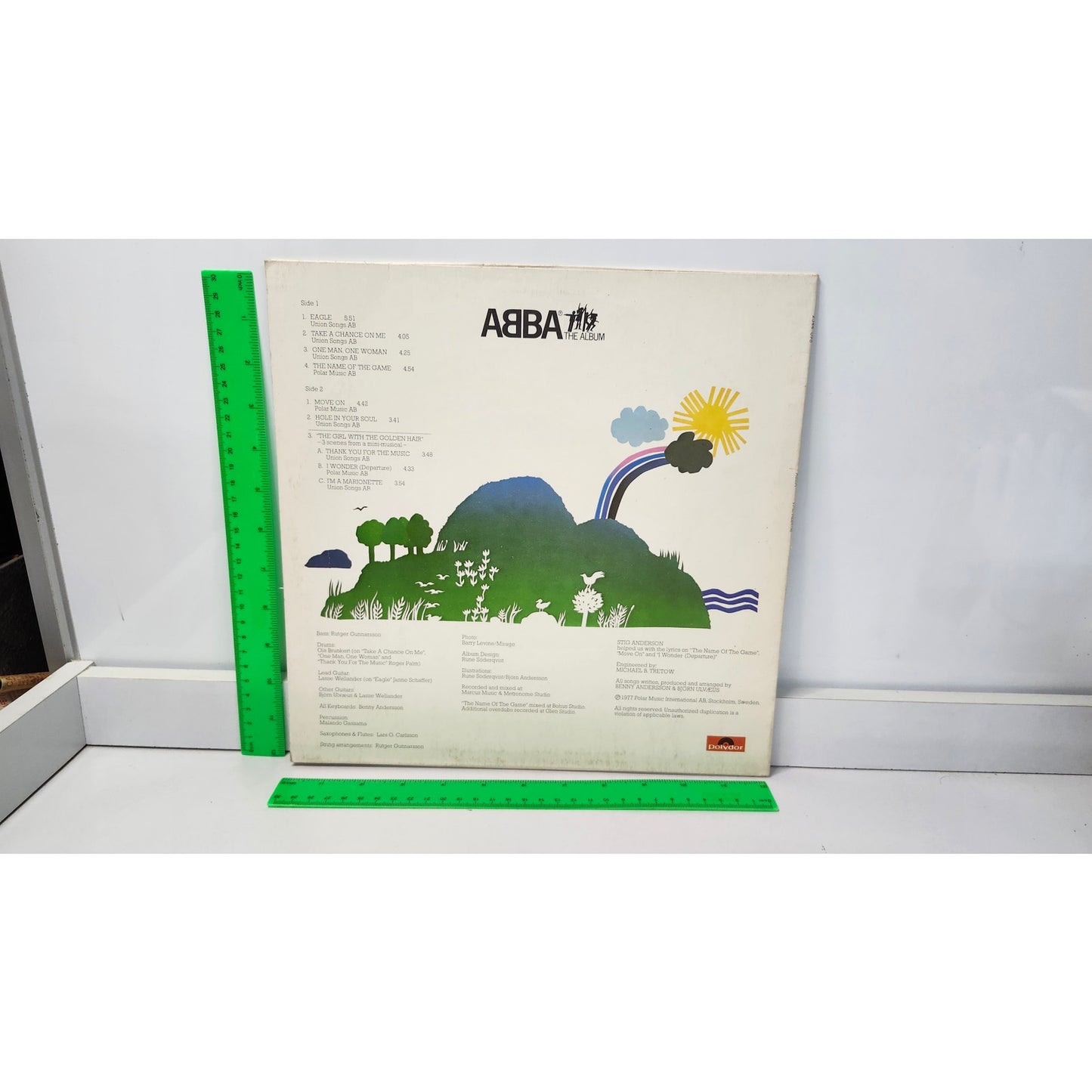 ABBA The Album Vinyl LP Polydor 2344 098 Import Eagle Take A Chance On Me Pop