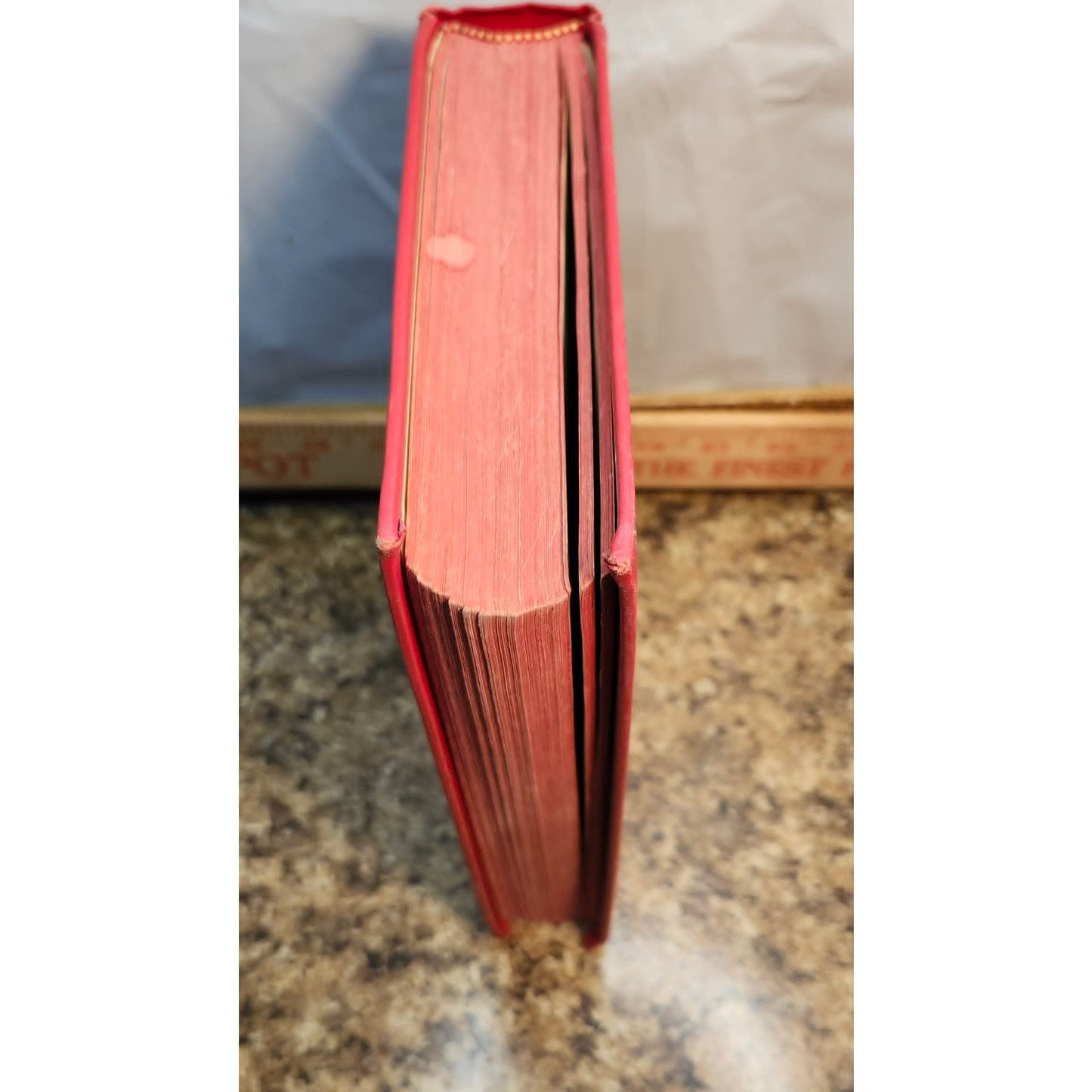 Vintage 1966 The Methodist Hymnal Central Methodist Church Red Hardcover Hymns