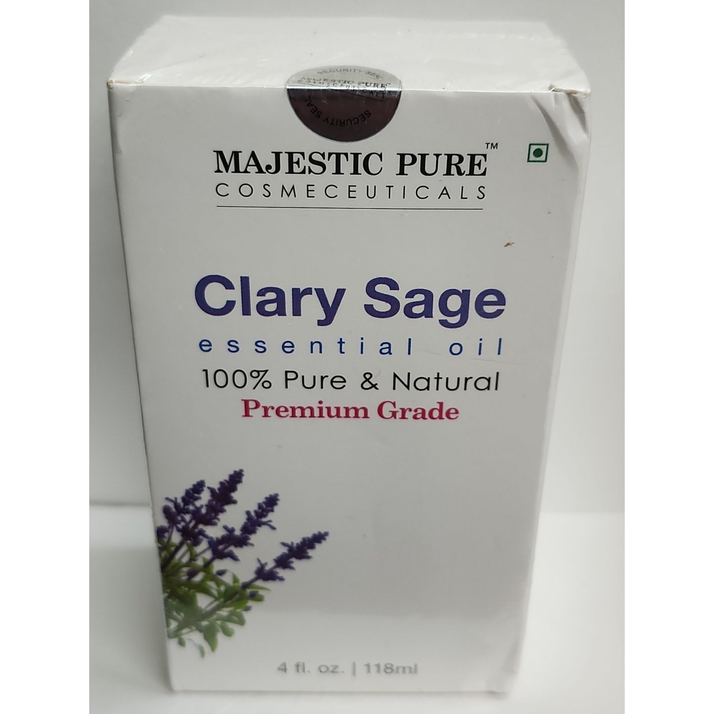 Essential Oil with Glass Dropper Clary Sage - 100% Pure and Natural