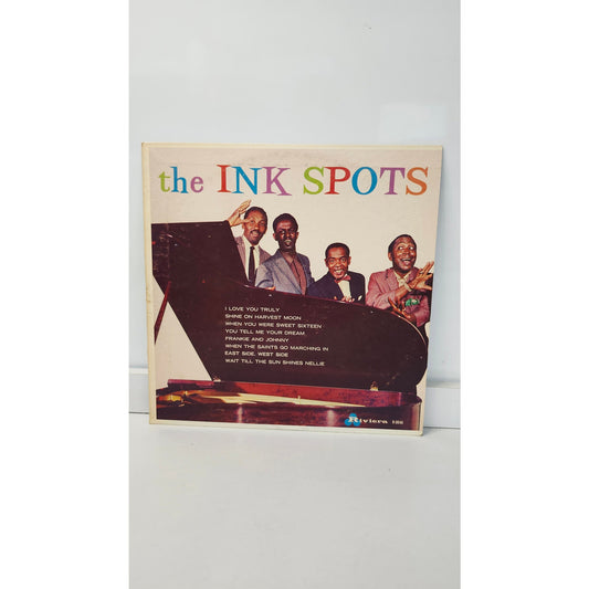 Vintage 1960 The Ink Spots LP Vinyl Album Riviera Records R-0046 Mono Vocal Pop