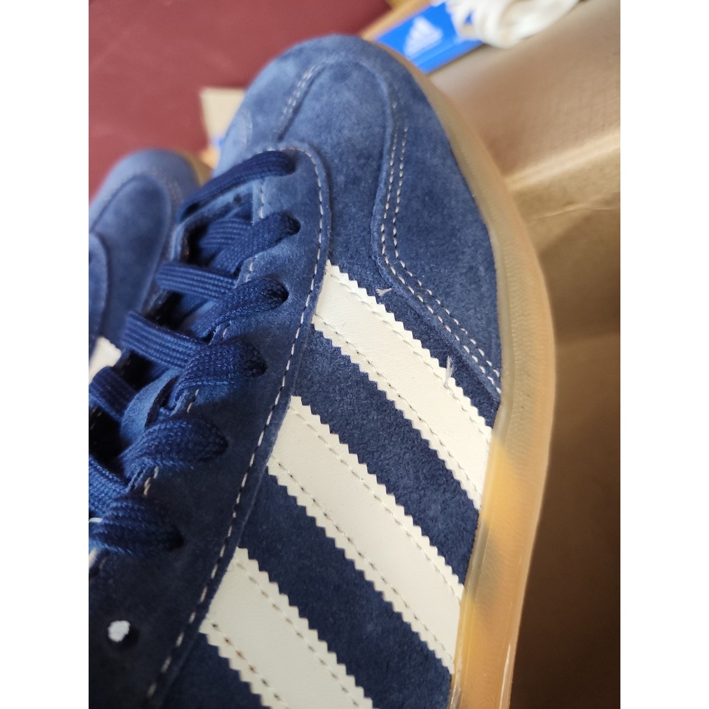 Adidas Originals Gazelle Indoor Blue Sneakers Trainers US 11 BNIB