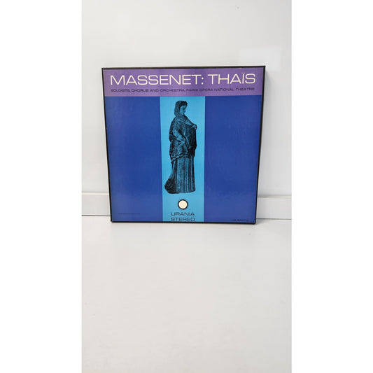 Urania Massenet Thais George Sebastian Vinyl Record Box Set 3 LP Stereo US 5227