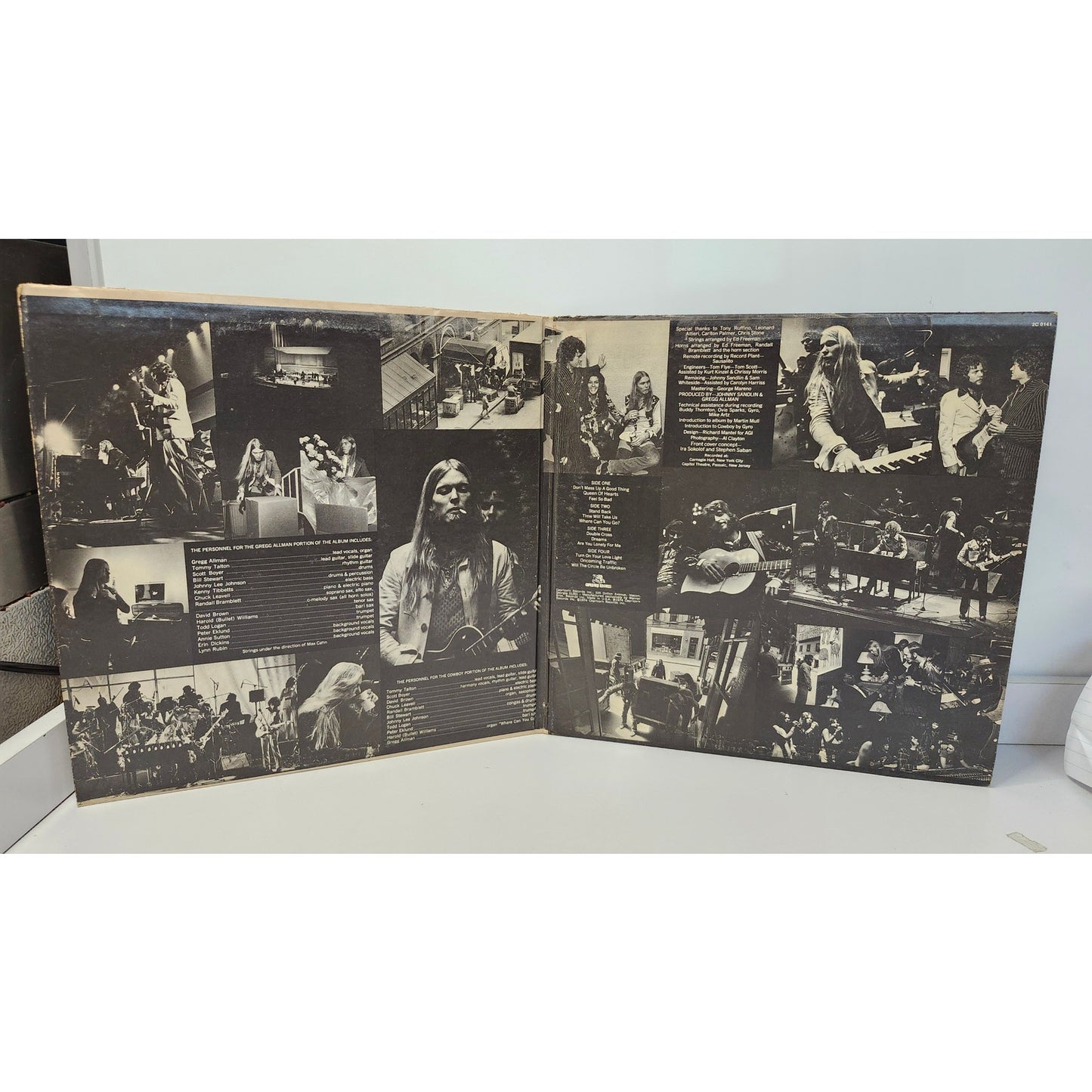 Gregg Allman Tour LP Double Album 1974 Capricorn Records 2C 0141 Blues Rock