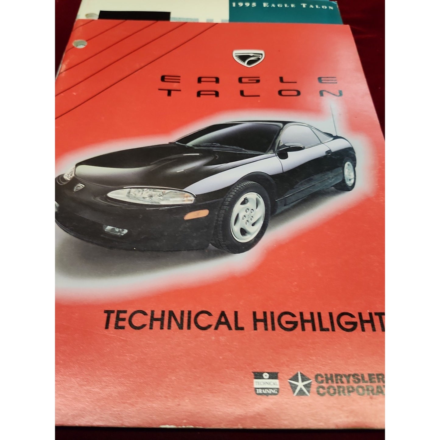 Chrysler Eagle Talon Course Student Books And Supplements 6 Books Total