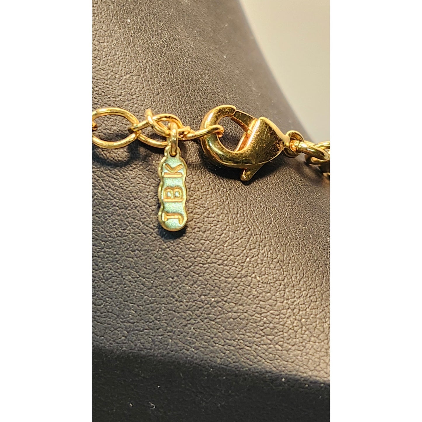 JBK Jackie O Jacqueline Kennedy Collection Camrose & Kross Emerald Bib Necklace