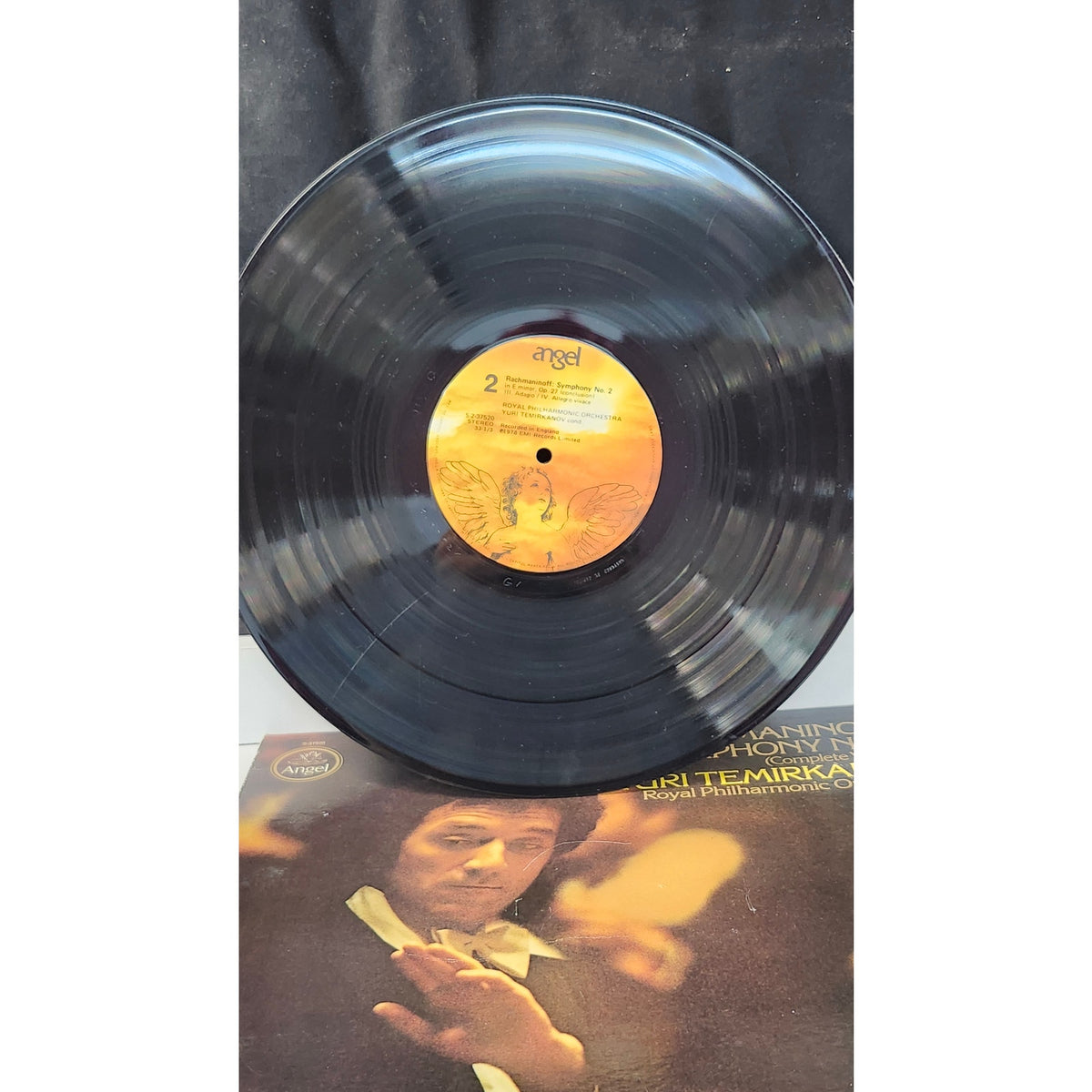Rachmaninoff Symphony No 2 Complete Version Yuri Temirkanov LP S-37520 1978