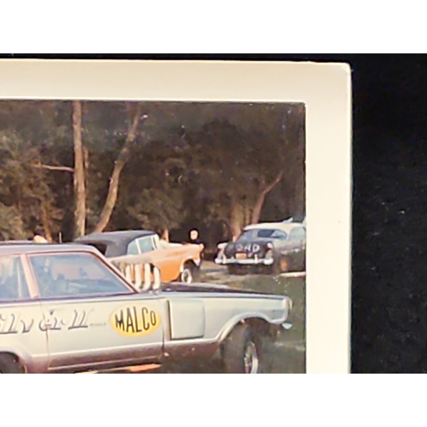 1966 Glen Silver Dodge Dart Funny Car Photo 426 Injected Bud Smart Sudden Motion