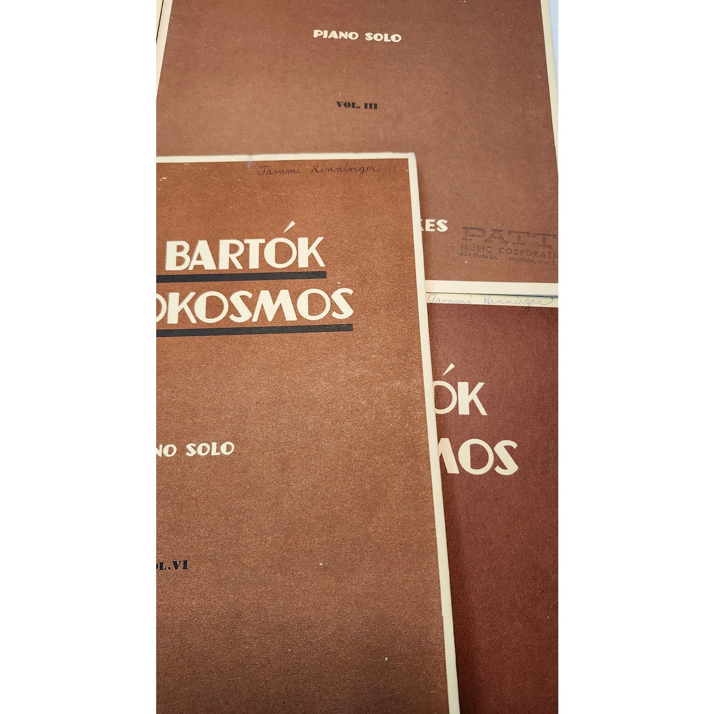 Bela Bartok Mikrokosmos Piano Solo Sheet Music Boosey Hawkes Vol II III IV V VI