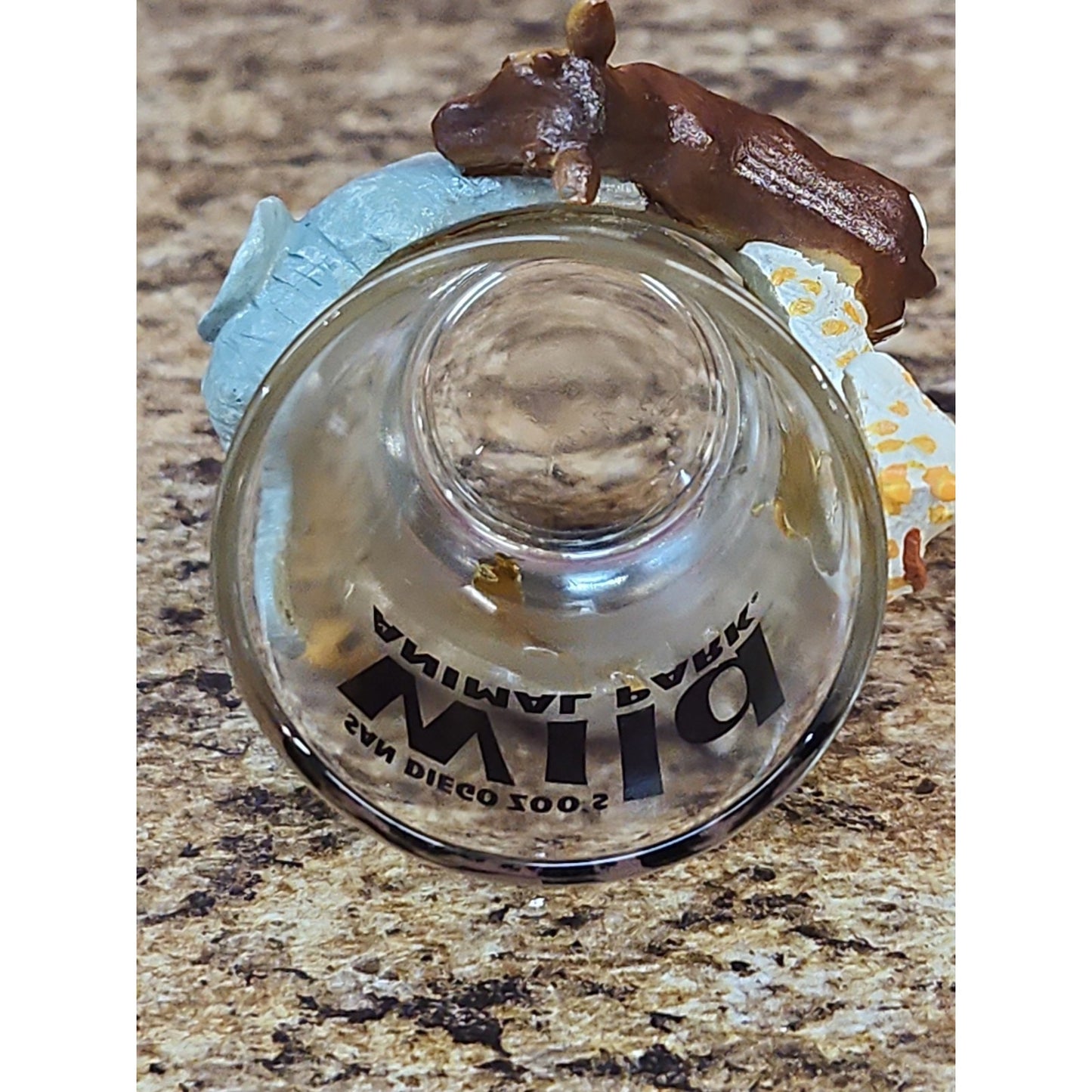 San Diego Zoo Wild Animal Park Shot Glass Giraffe Elephant Rhino Tiger