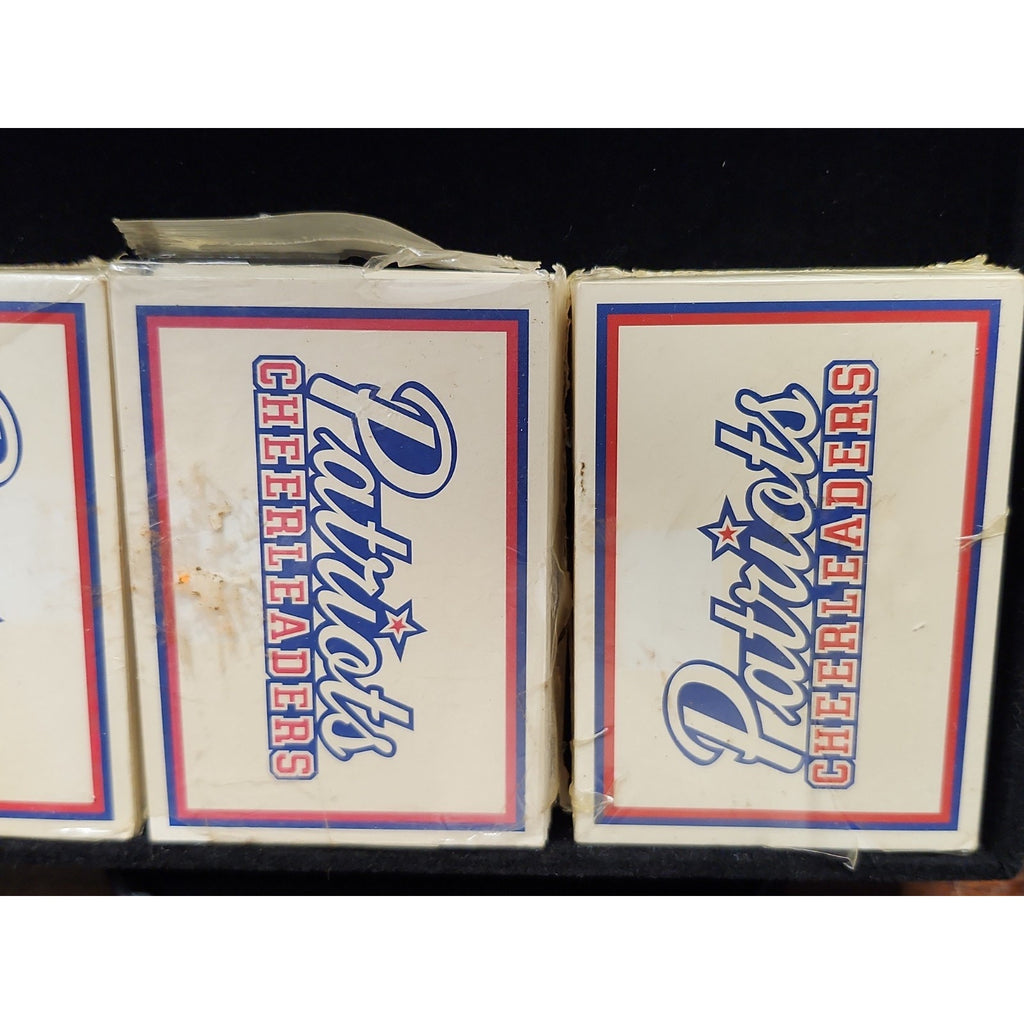 Lot Of 3 Packs 1994 Sideliners Patriots Cheerleaders NFL Trading Card Sets
