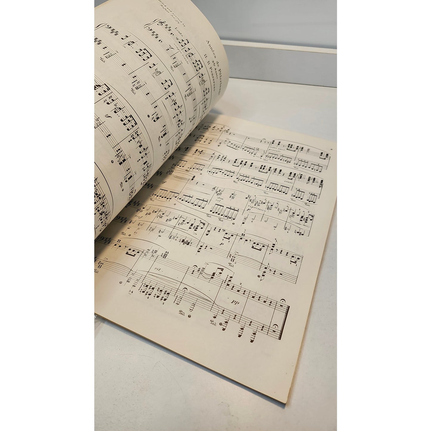 VTG Franz Liszt Annees de Pelerinage Italie Piano Sheet Music Schirmer Vol 911