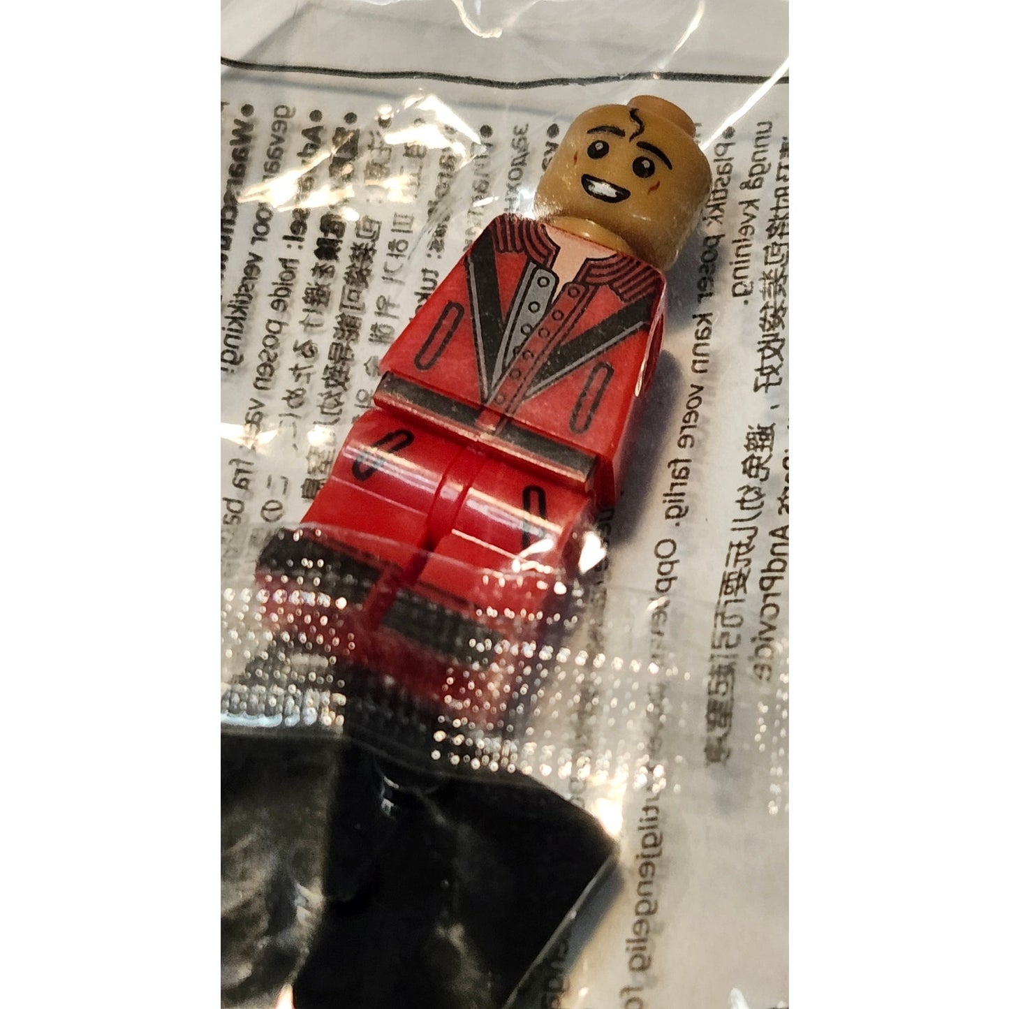 LEGO Compatible Michael Jackson Thriller Custom Minifigure Red Jacket Pop Star