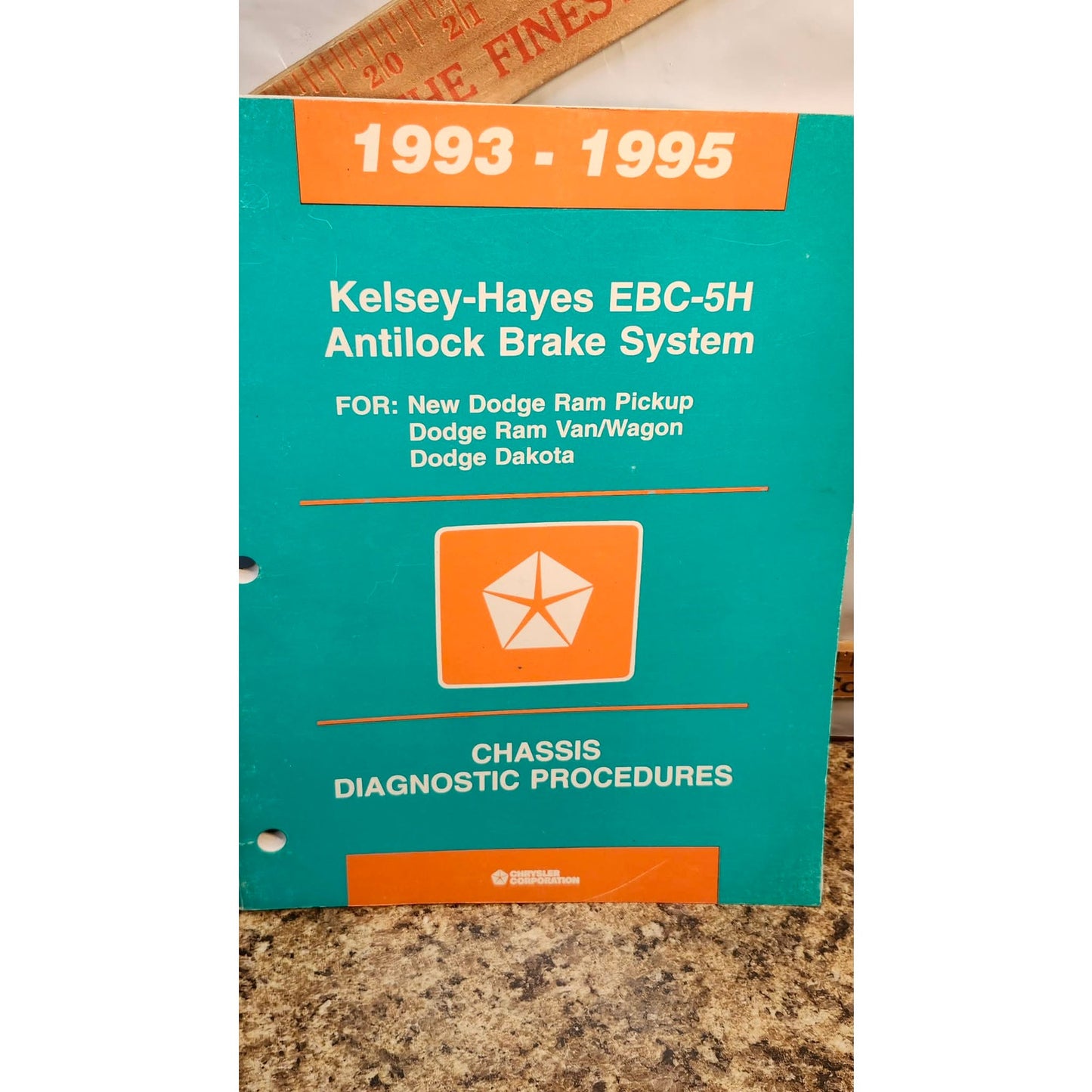 1993-1995 Kelsey-Hayes EBC-5H Antilock Brake System Diagnostic Procedures Manual
