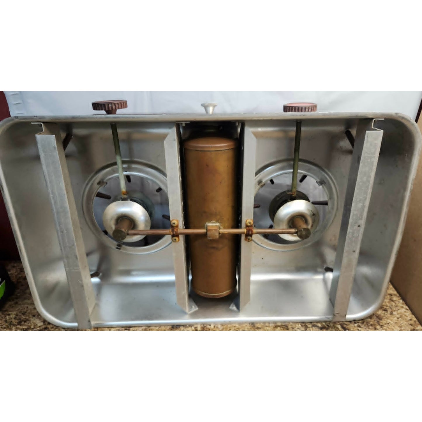 Vintage Homestrand Mariner Model 205 32A 2 Burner Alcohol Marine Not Tested