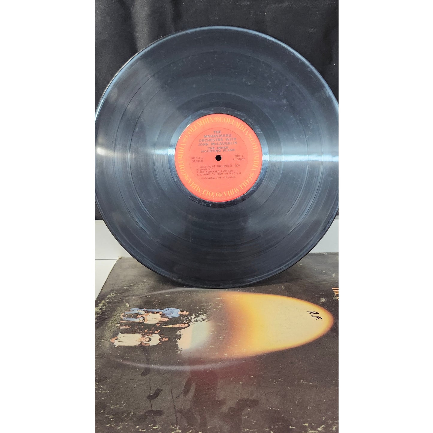 The Mahavishnu Orchestra John McLaughlin The Inner Mounting Flame LP KC 31067
