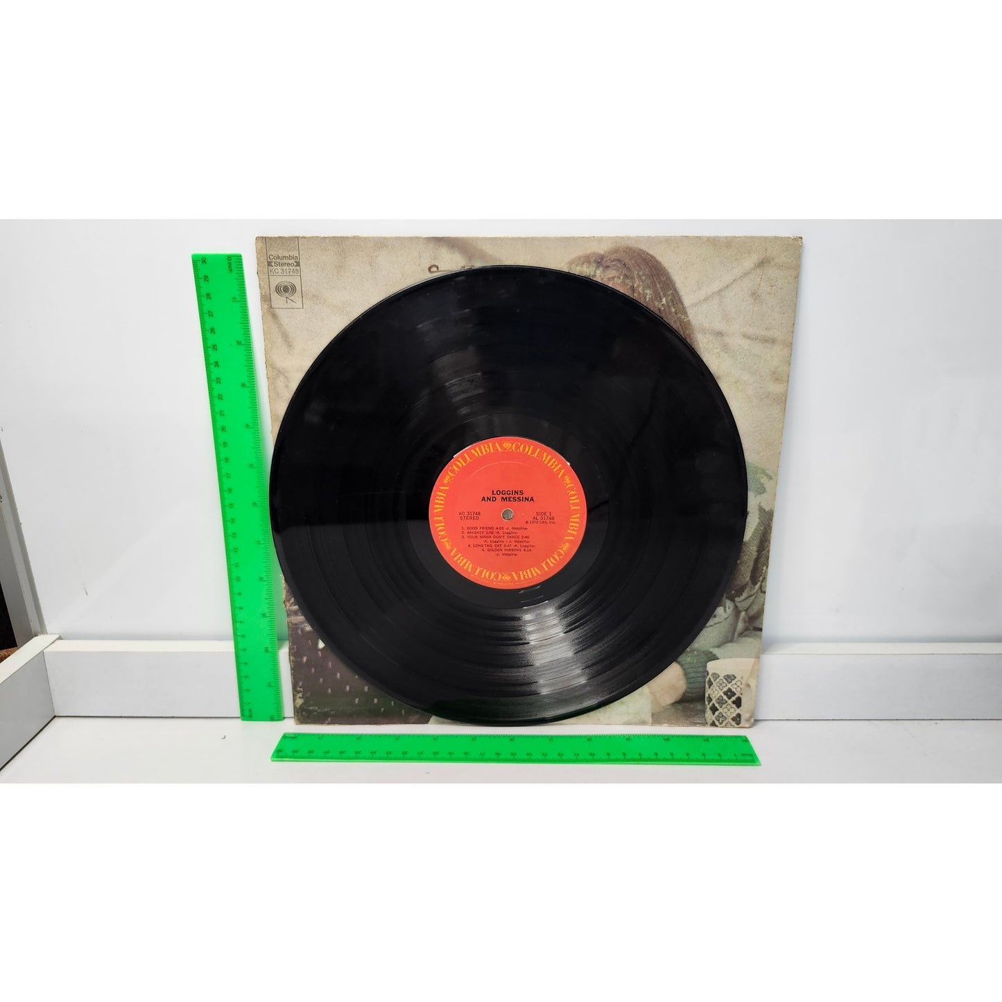 VTG Loggins and Messina Self Titled Vinyl LP Album 1972 Columbia KC 31748 Rock