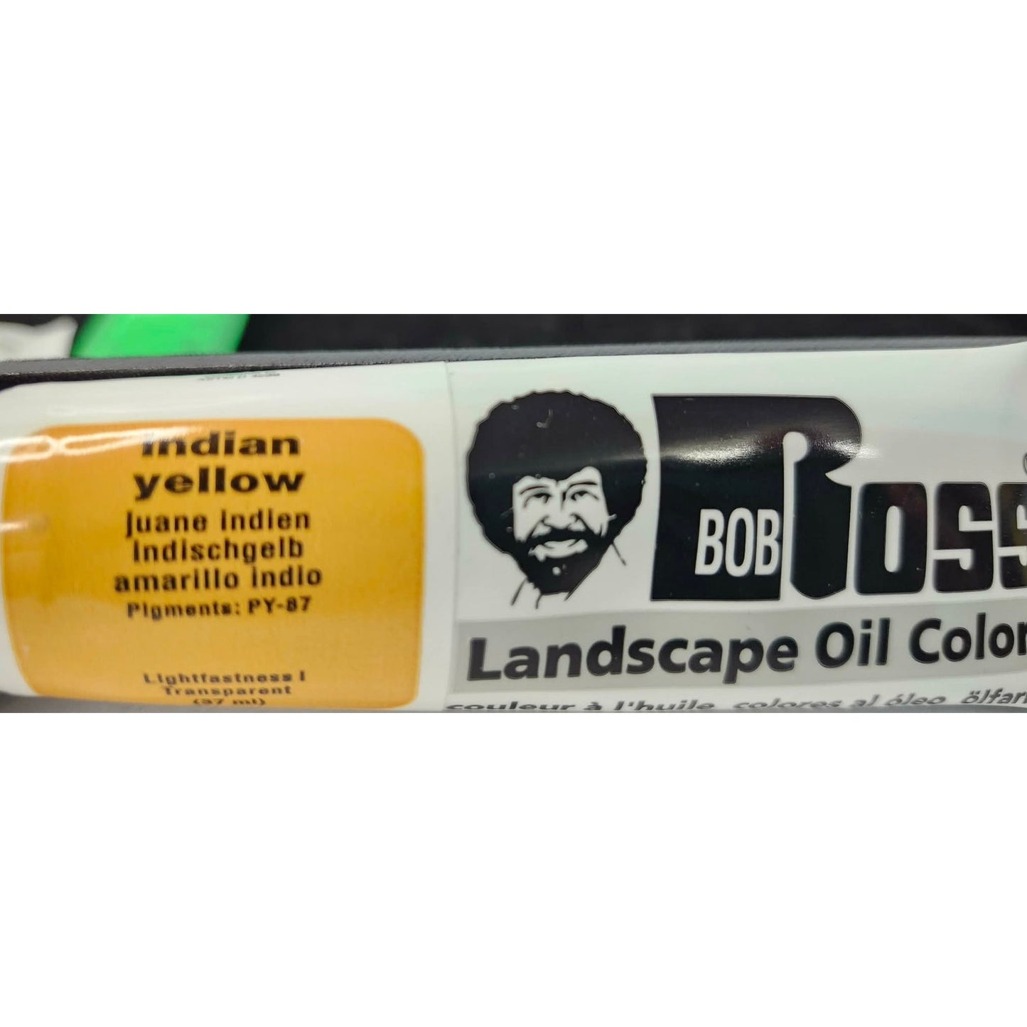 Bob Ross Landscape Oil Color Paint Indian Yellow 37ml Lot of 2 Made in USA