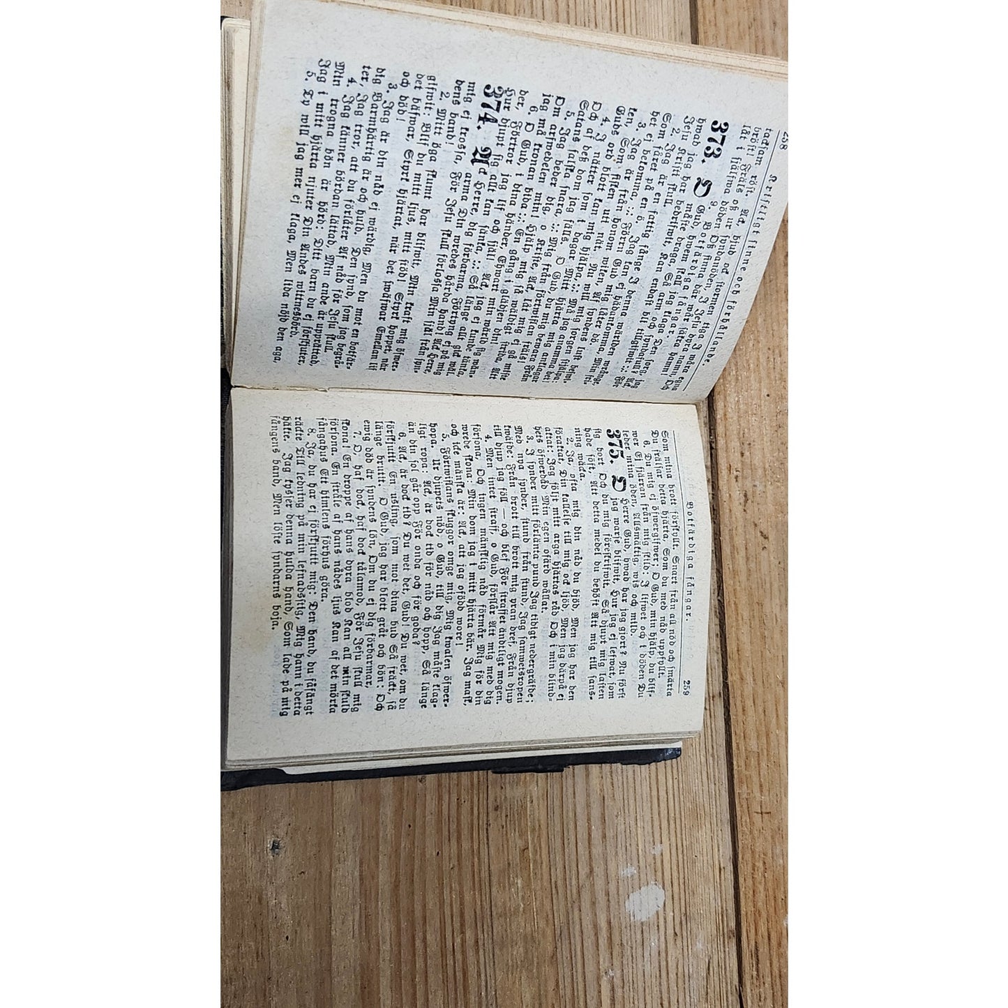 Antique 1898 The Swedish Hymnal Den Svenska Psalmboken Sixth Edition Hardcover