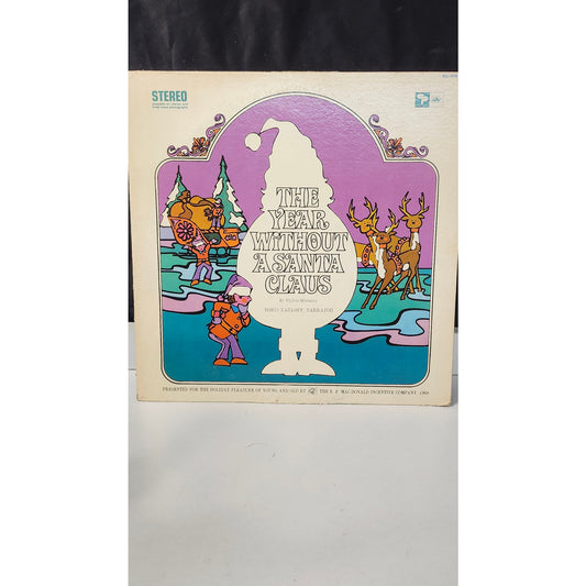 The Year Without A Santa Claus Boris Karloff Phyllis McGinley LP 1968 SL-6588