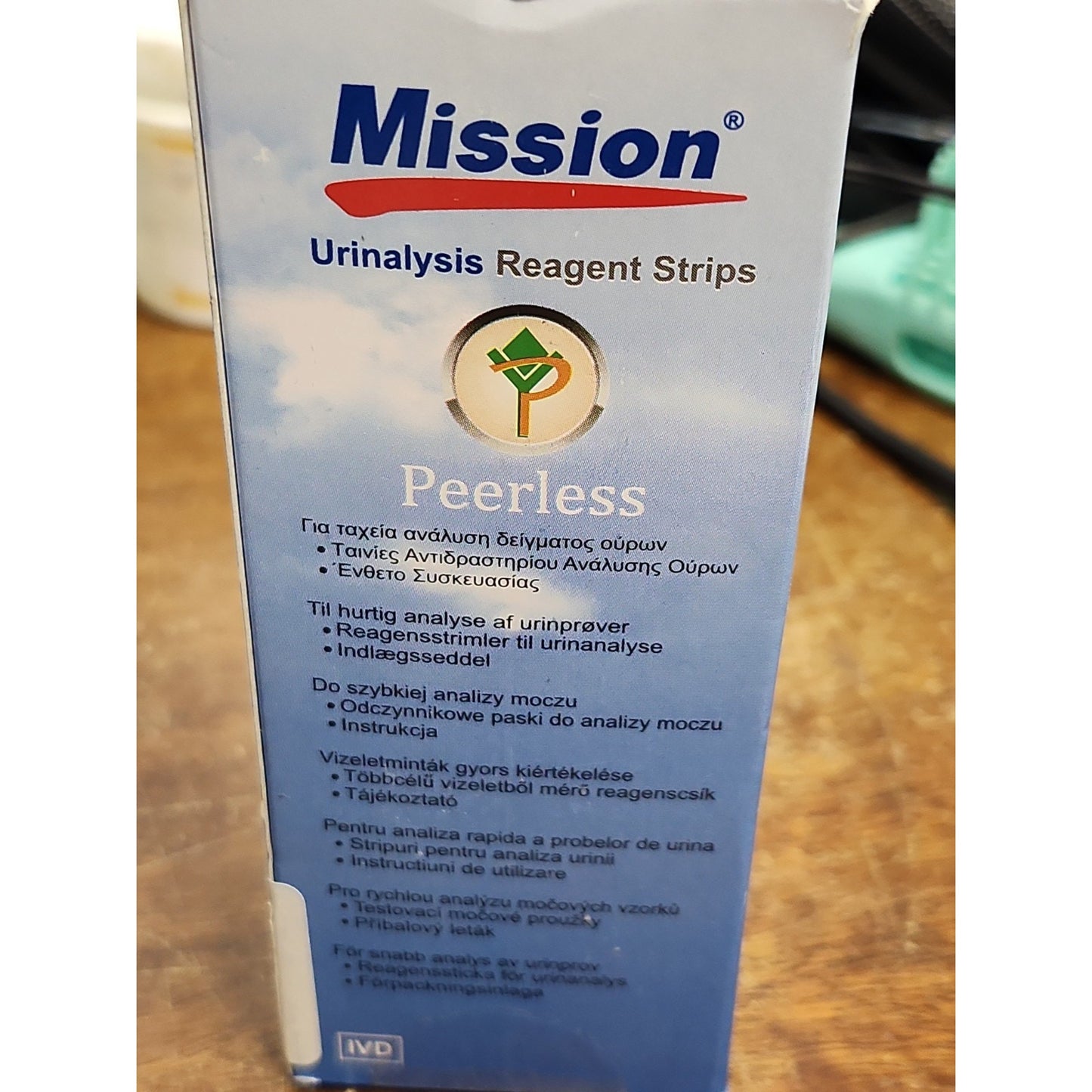 Mission 10 Parameters Urinalysis Reagent 100 Strips | Free shipping 11/2026