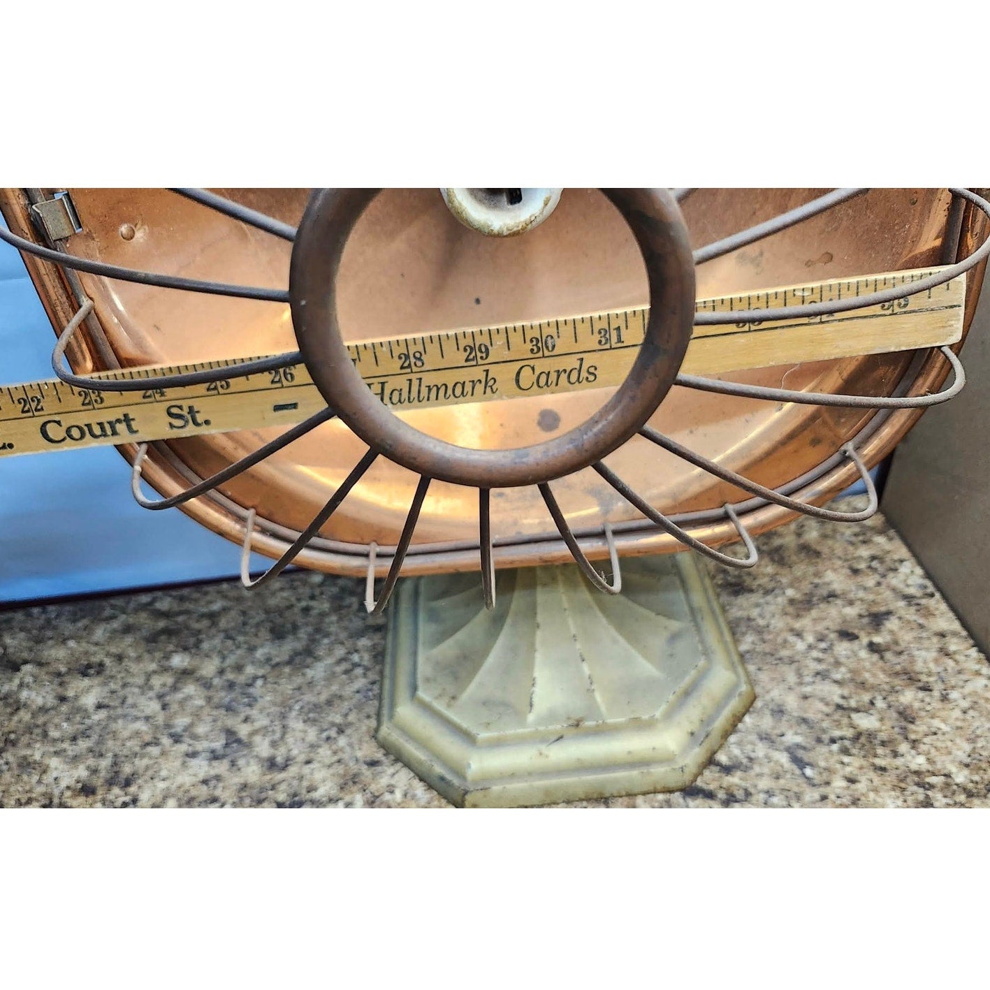 Vintage L&H Electrics Model 402 Bowl Space Heater Lindemann Hoverson 1930s Works