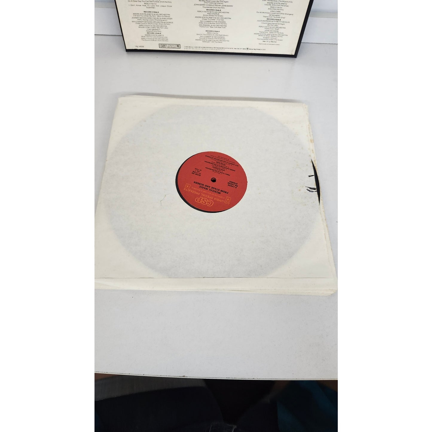 Hollywood Broadway Musical Magic From Stage & Screen LP Vinyl Box Set 1978
