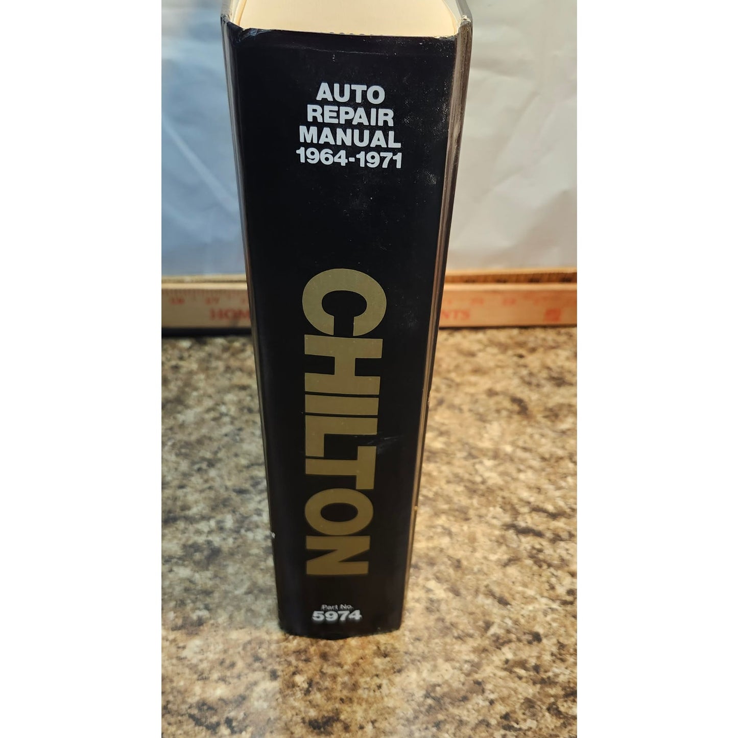 Vintage Chiltons Auto Repair Manual 1964-1971 Collectors Edition Hardcover #5974