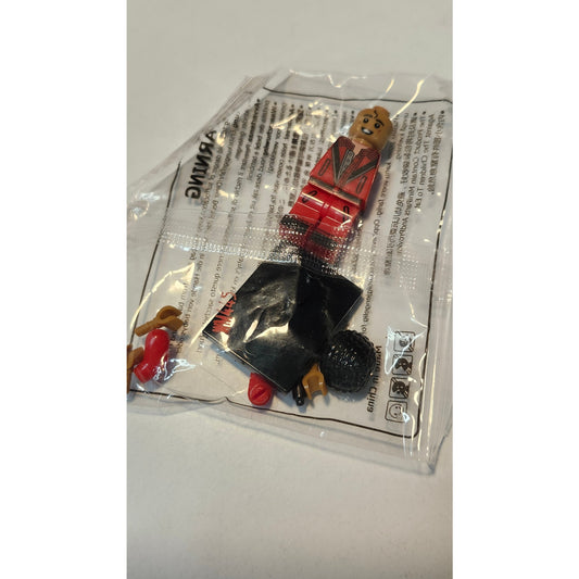 LEGO Compatible Michael Jackson Thriller Custom Minifigure Red Jacket Pop Star