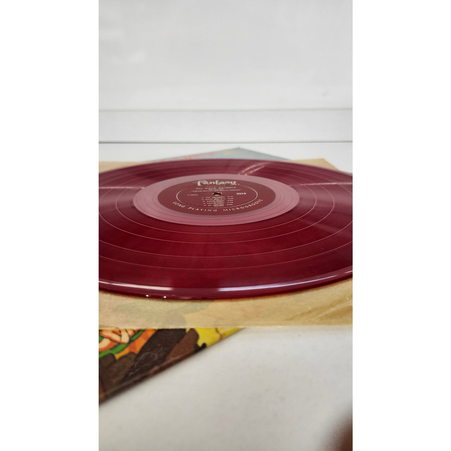 Dave Brubeck Quartet Near-Myth Brubeck-Smith Red Vinyl LP Fantasy 3319 1961