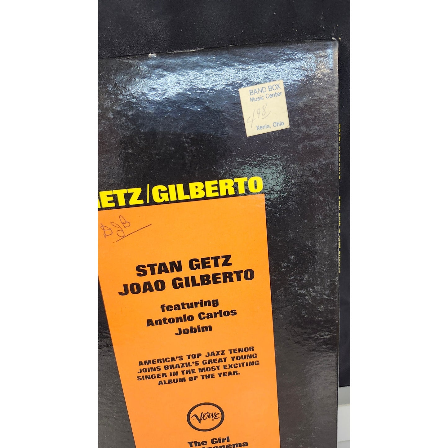 Stan Getz Joao Gilberto LP Record Album Bossa Nova Jazz 1964 Gatefold V-8545