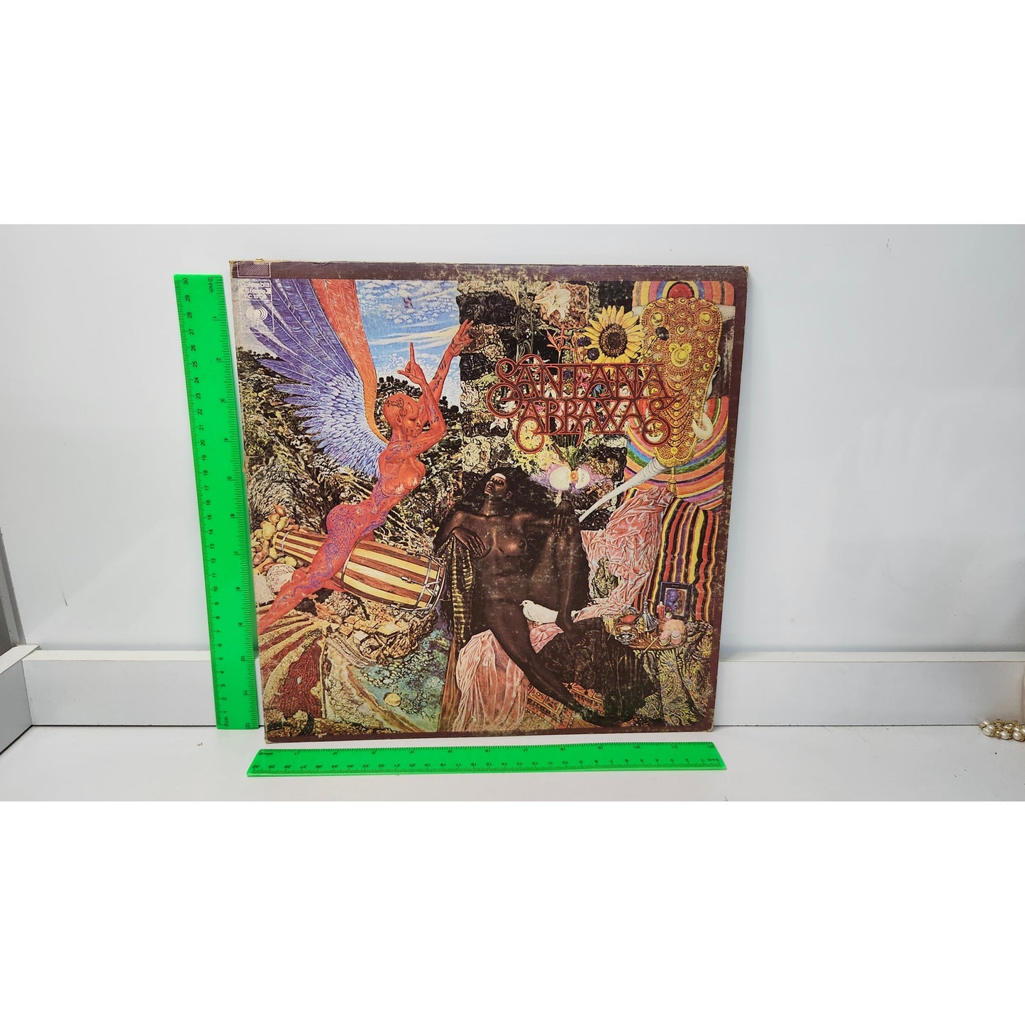 1970 Santana Abraxas Vinyl LP Record Album Gatefold Poster Columbia Classic Rock