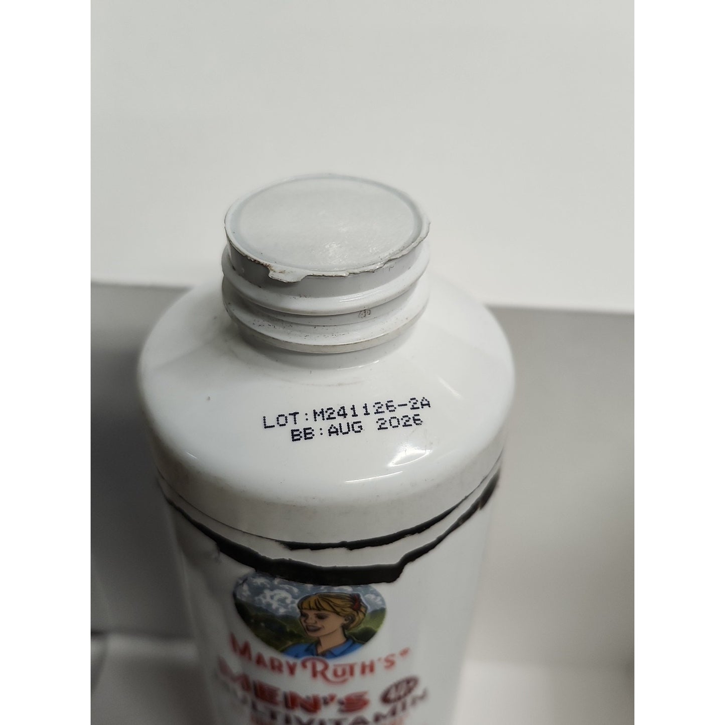 Mary Ruth’s Men´s 40+ Multivitamin Liposomal Vanilla Peach Liquid Supplement