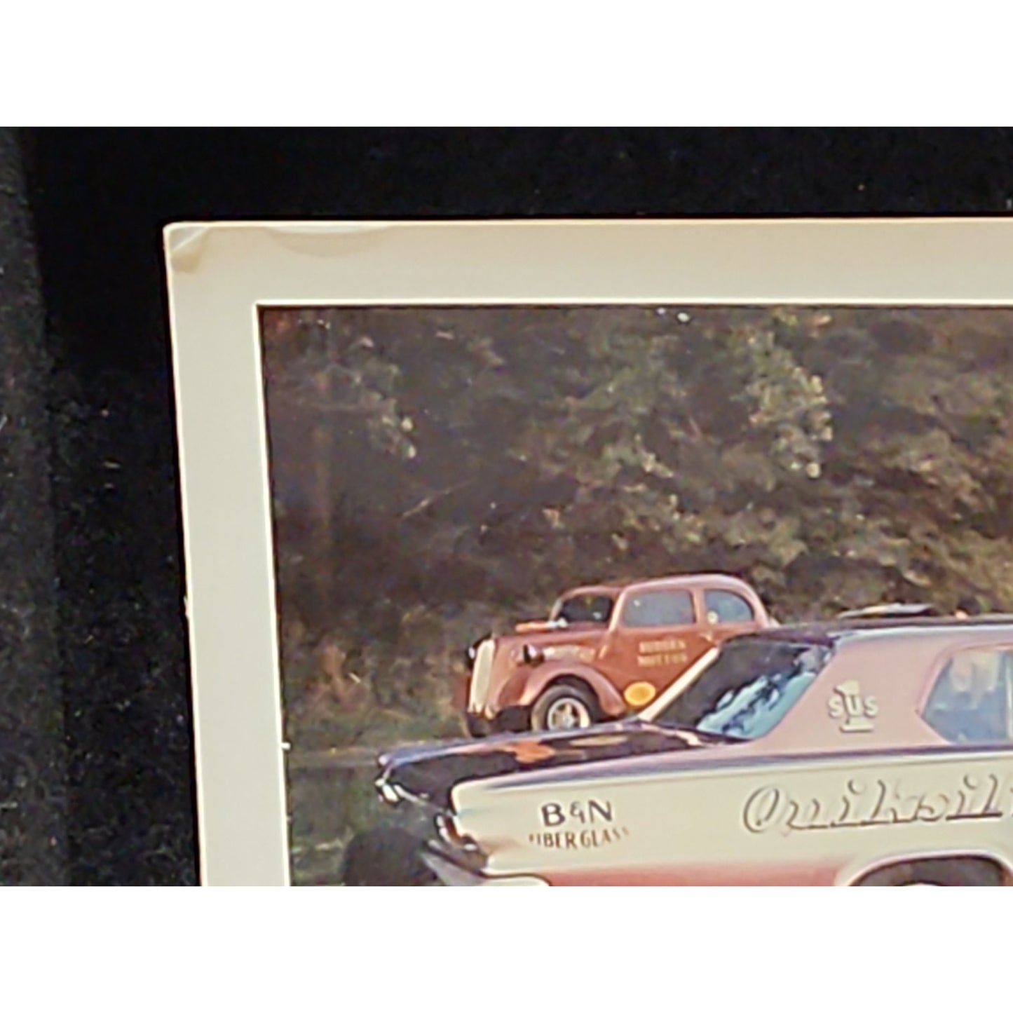 1966 Glen Silver Dodge Dart Funny Car Photo 426 Injected Bud Smart Sudden Motion