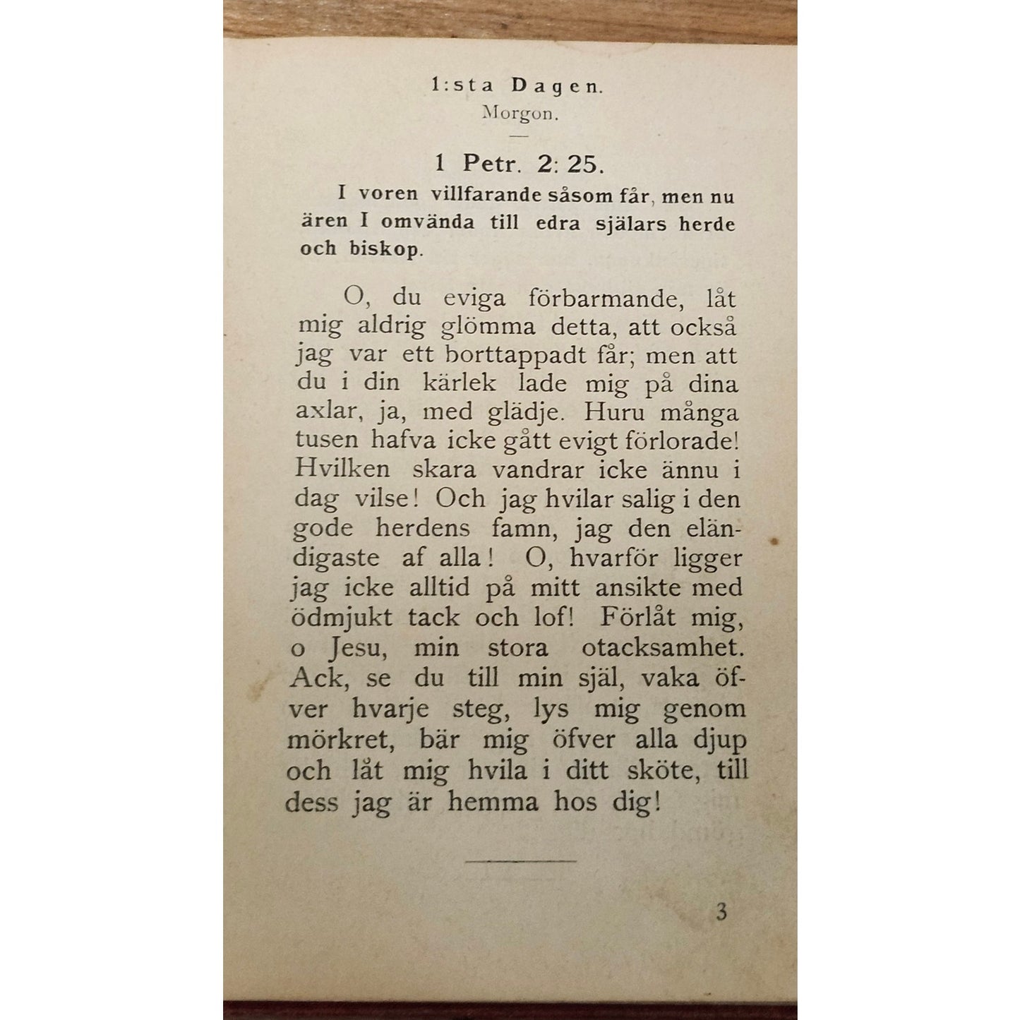 Antique 1897 Se Pa Jesus Swedish Christian Devotional Book 3rd Edition Hardcover